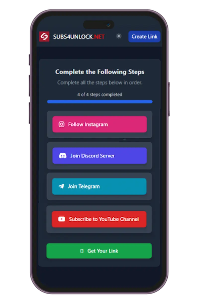 Subs4Unlock - Best Sub to Unlock Link Generator 2026